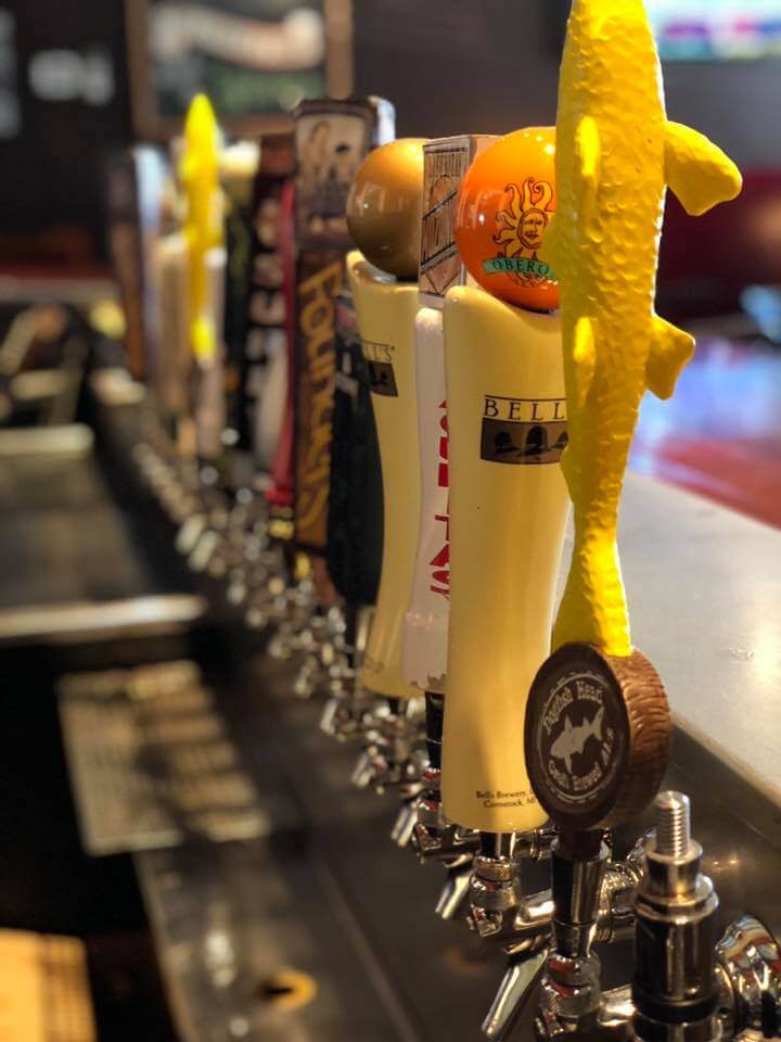 Reds Alehouse Craft Beer Taps