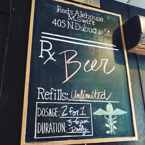 Reds Alehouse Prescription